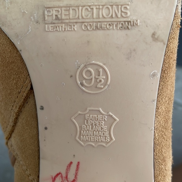 Tan Predictions Leather Collection Boots - Picture 4 of 4